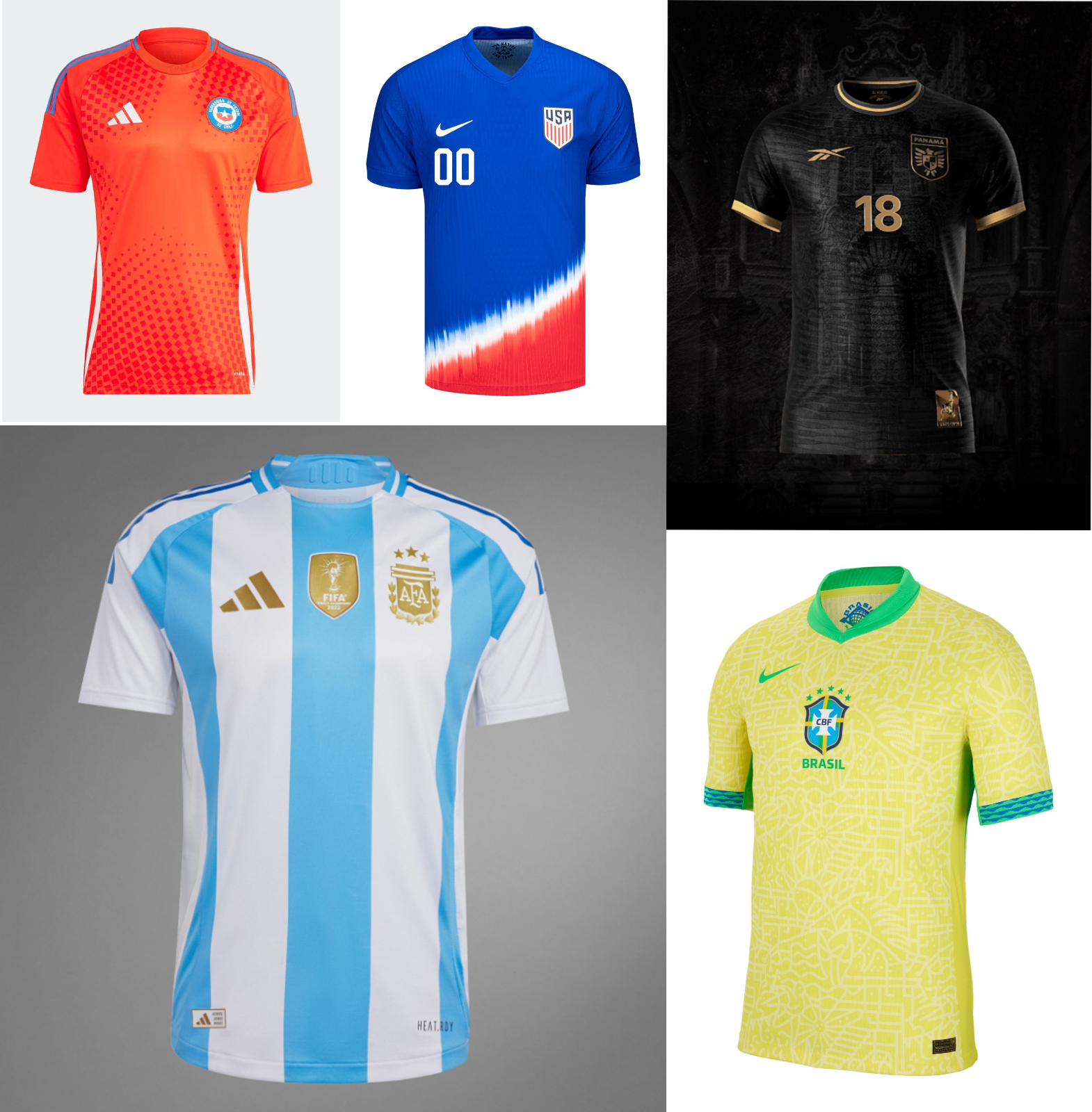 Copa America Kits